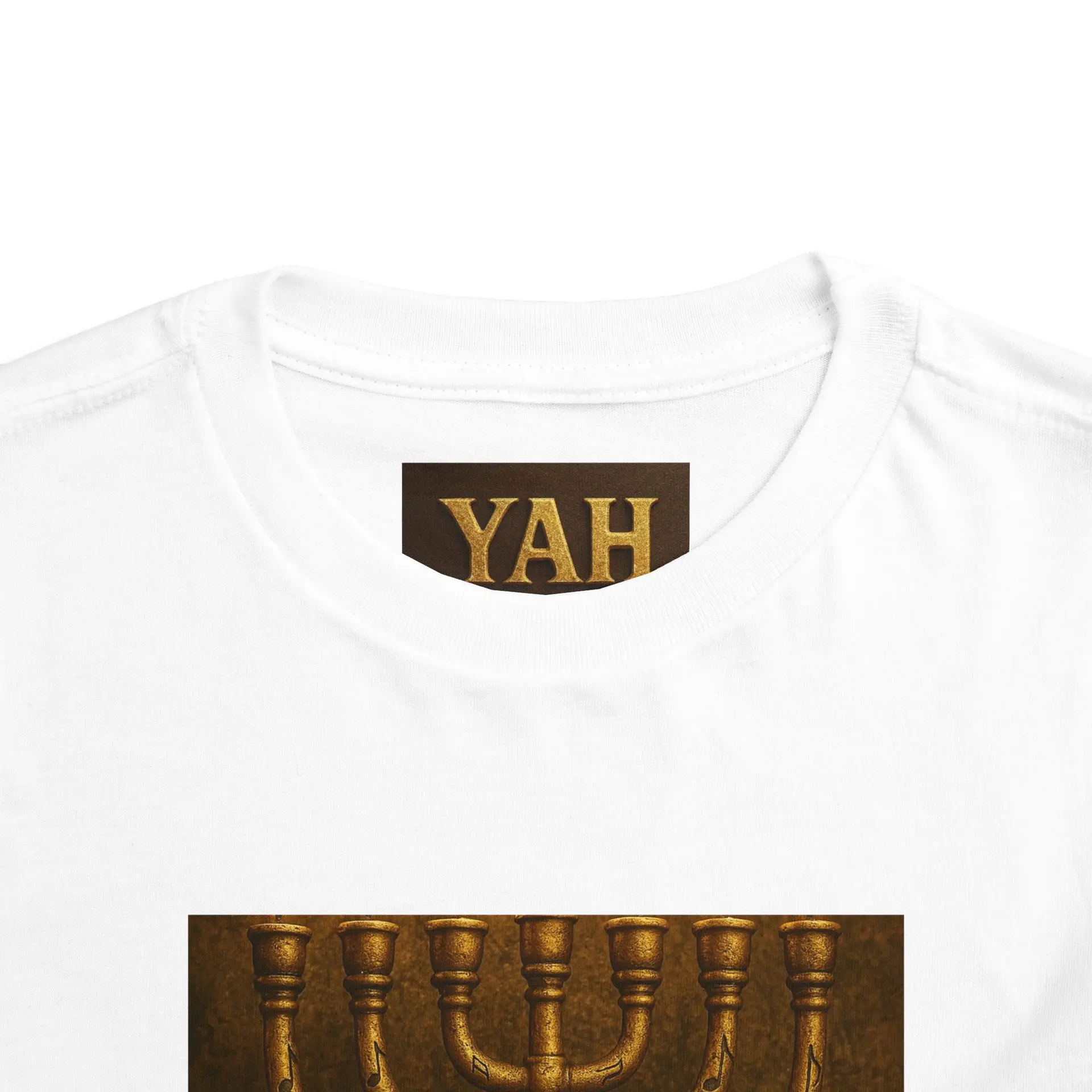 Toddler Menorah Tee - Celebrate Hanukkah in Style - Image 4